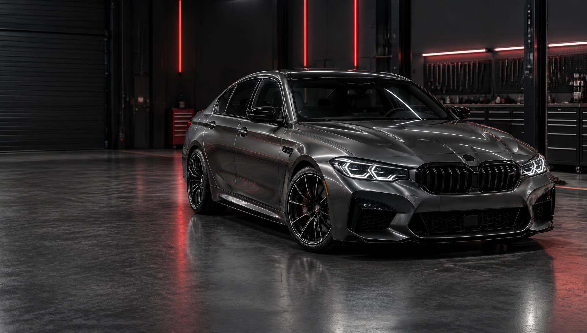 ZP Chiptuning performans atölyesinde spor otomobil