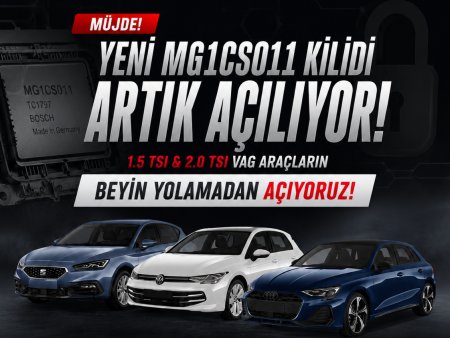 MG1CS011 ECU unlock işlemi artık ZP Chiptuning’de!