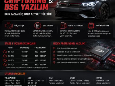 VAG Group Araçlarda Chiptuning, DSG Yazılım ve Yakıt Tasarrufu